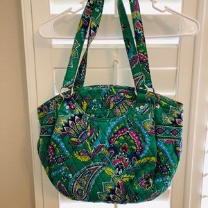 Vera Bradley Purse- retired Emerald Paisley